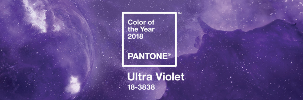 Ultra Violet is 2018 Pantone Colour of Year