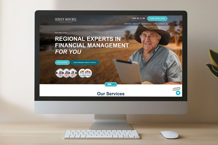 Sedley Koschel Website Design & Built by iFactory Brisbane
