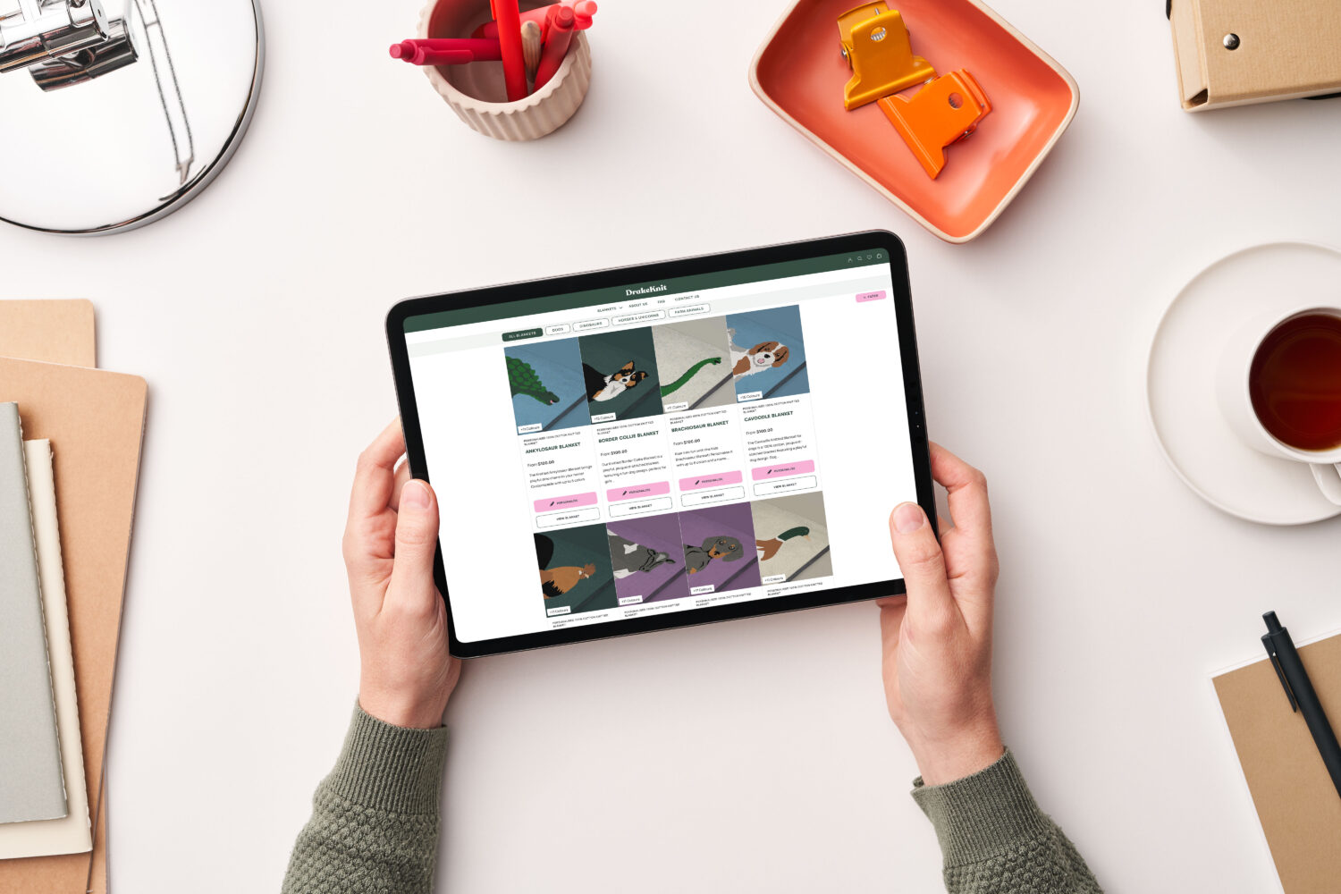 DrakeKnit website by iFactory Brisbane