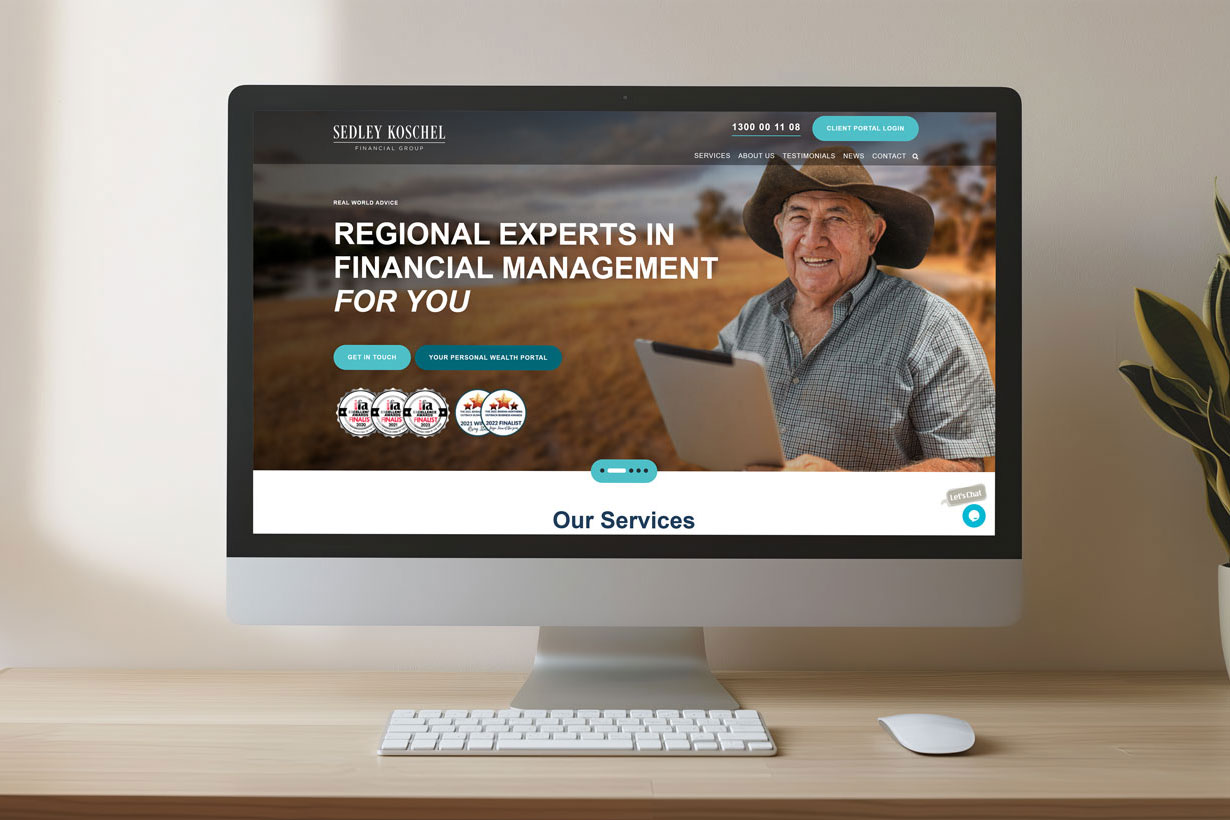 Sedley Koschel Website by iFactory Brisbane